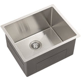 Retto II 550mm x 450mm x 300mm Extra Height Stainless Steel Sink, Brushed SS Nickel