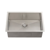 Retto II 650mm x 450mm x 230mm Stainless Steel Sink, Brushed SS Nickel