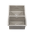 Retto II 675mm x 450mm x 230mm Stainless Steel Double Sink, Brushed SS Nickel