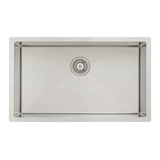 Retto II 750mm x 450mm x 230mm Stainless Steel Sink, Brushed SS Nickel