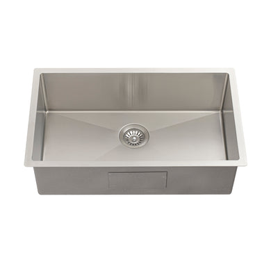 Retto II 750mm x 450mm x 230mm Stainless Steel Sink, Brushed SS Nickel