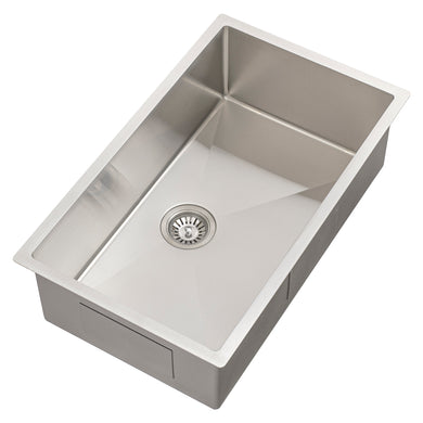 Retto II 750mm x 450mm x 230mm Stainless Steel Sink, Brushed SS Nickel
