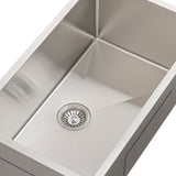 Retto II 750mm x 450mm x 300mm Extra Height Stainless Steel Sink, Brushed SS Nickel