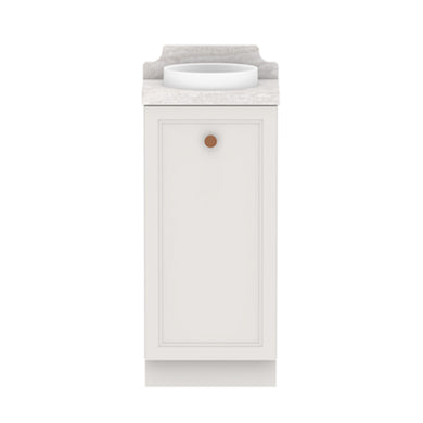 ADP Mabel Mini Floor Mount 400mm Single Center Bowl Vanity Cabinet