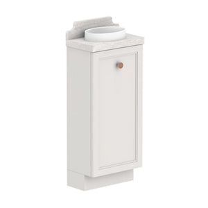 ADP Mabel Mini Floor Mount 400mm Single Center Bowl Vanity Cabinet