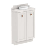 ADP Mabel Mini Floor Mount 600mm Single Center Bowl Vanity Cabinet