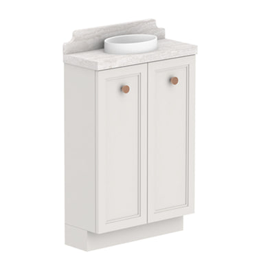 ADP Mabel Mini Floor Mount 600mm Single Center Bowl Vanity Cabinet