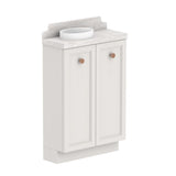 ADP Mabel Mini Floor Mount 600mm Single Left Offset Bowl Vanity Cabinet