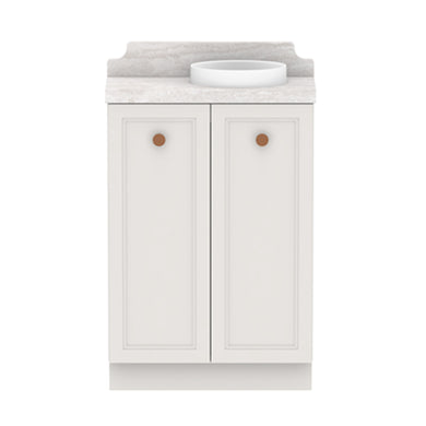 ADP Mabel Mini Floor Mount 600mm Single Right Offset Bowl Vanity Cabinet