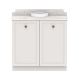 ADP Mabel Mini Floor Mount 900mm Single Center Bowl Vanity Cabinet