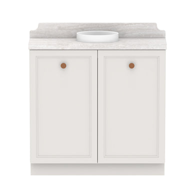 ADP Mabel Mini Floor Mount 900mm Single Center Bowl Vanity Cabinet