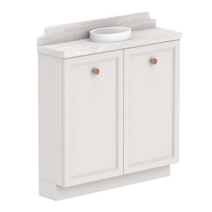 ADP Mabel Mini Floor Mount 900mm Single Center Bowl Vanity Cabinet
