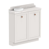ADP Mabel Mini Floor Mount 900mm Single Left Offset Bowl Vanity Cabinet