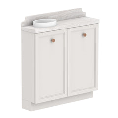 ADP Mabel Mini Floor Mount 900mm Single Left Offset Bowl Vanity Cabinet