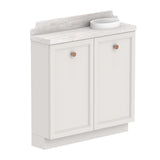 ADP Mabel Mini Floor Mount 900mm Single Right Offset Bowl Vanity Cabinet