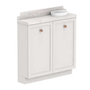 ADP Mabel Mini Floor Mount 900mm Single Right Offset Bowl Vanity Cabinet