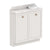 ADP Mabel Mini Floor Mount 900mm Single Right Offset Bowl Vanity Cabinet