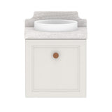ADP Mabel Mini Wall Hung 400mm Single Center Bowl Vanity Cabinet
