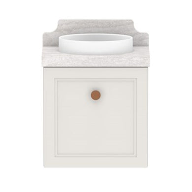 ADP Mabel Mini Wall Hung 400mm Single Center Bowl Vanity Cabinet