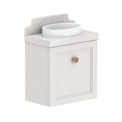 ADP Mabel Mini Wall Hung 400mm Single Center Bowl Vanity Cabinet