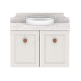 ADP Mabel Mini Wall Hung 600mm Single Center Bowl Vanity Cabinet