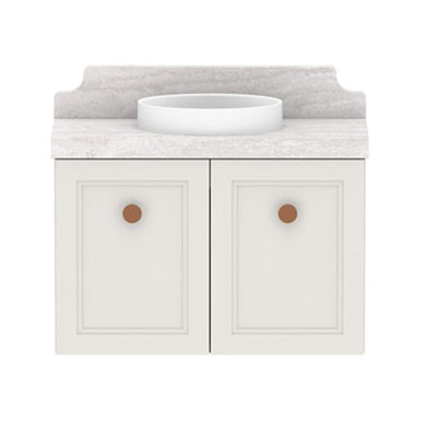 ADP Mabel Mini Wall Hung 600mm Single Center Bowl Vanity Cabinet