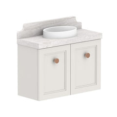 ADP Mabel Mini Wall Hung 600mm Single Center Bowl Vanity Cabinet