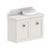 ADP Mabel Mini Wall Hung 600mm Single Right Offset Bowl Vanity Cabinet