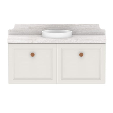 ADP Mabel Mini Wall Hung 900mm Single Center Bowl Vanity Cabinet