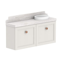 ADP Mabel Mini Wall Hung 900mm Single Right Offset Bowl Vanity Cabinet