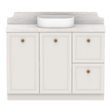 ADP Mabel Ensuite Floor Mount 1200mm Single Center Bowl Vanity Cabinet