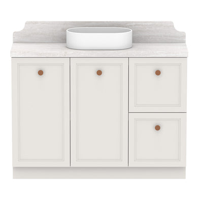 ADP Mabel Ensuite Floor Mount 1200mm Single Center Bowl Vanity Cabinet