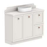 ADP Mabel Ensuite Floor Mount 1200mm Single Center Bowl Vanity Cabinet