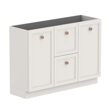 ADP Mabel Ensuite Floor Mount 1200mm Double Bowl Vanity Cabinet