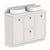 ADP Mabel Ensuite Floor Mount 1200mm Double Bowl Vanity Cabinet