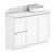 ADP Mabel Ensuite Floor Mount 1200mm Single Right Offset Bowl Vanity Cabinet
