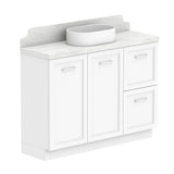 ADP Mabel Ensuite Floor Mount 1200mm Single Center Bowl Vanity Cabinet