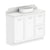 ADP Mabel Ensuite Floor Mount 1200mm Single Center Bowl Vanity Cabinet