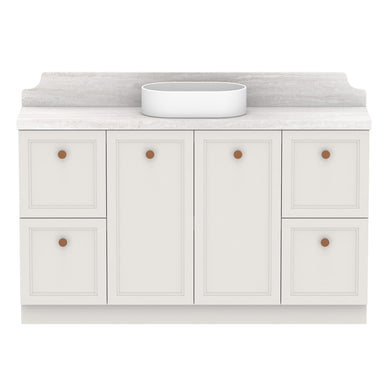 ADP Mabel Ensuite Floor Mount 1500mm Single Center Bowl Vanity Cabinet