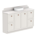 ADP Mabel Ensuite Floor Mount 1500mm Single Center Bowl Vanity Cabinet