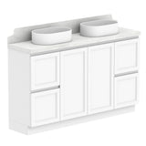 ADP Mabel Ensuite Floor Mount 1500mm Double Bowl Vanity Cabinet