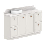 ADP Mabel Ensuite Floor Mount 1500mm Single Left Offset Bowl Vanity Cabinet