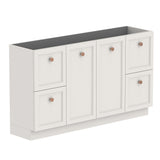 ADP Mabel Ensuite Floor Mount 1500mm Single Left Offset Bowl Vanity Cabinet