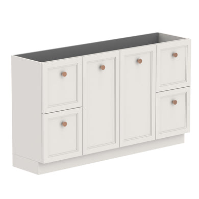 ADP Mabel Ensuite Floor Mount 1500mm Single Left Offset Bowl Vanity Cabinet