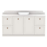 ADP Mabel Ensuite Floor Mount 1800mm Single Center Bowl Vanity Cabinet