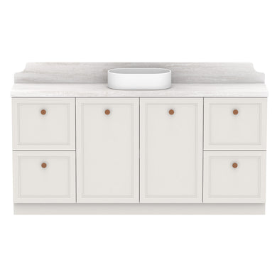 ADP Mabel Ensuite Floor Mount 1800mm Single Center Bowl Vanity Cabinet
