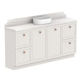 ADP Mabel Ensuite Floor Mount 1800mm Single Center Bowl Vanity Cabinet