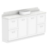 ADP Mabel Ensuite Floor Mount 1800mm Single Center Bowl Vanity Cabinet