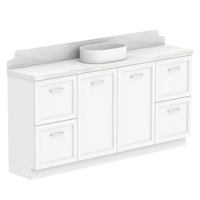 ADP Mabel Ensuite Floor Mount 1800mm Single Center Bowl Vanity Cabinet