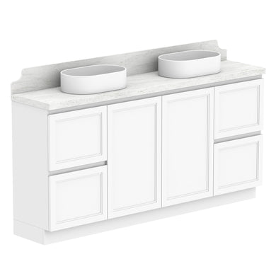 ADP Mabel Ensuite Floor Mount 1800mm Double Bowl Vanity Cabinet